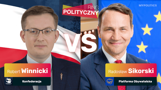 WINNICKI [Konf.] VS SIKORSKI [PO]