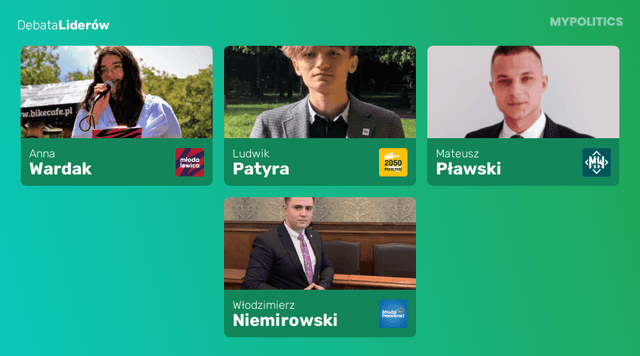 Debata Liderów I 16.09.2021