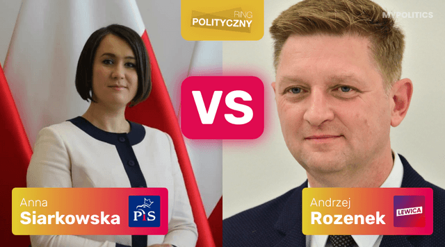 SIARKOWSKA [PiS] VS ROZENEK [Lewica]