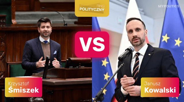 ŚMISZEK [Lewica] VS KOWALSKI [SP]