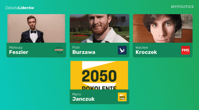 Debata Liderów I 11.08.2021