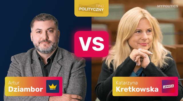 DZIAMBOR [Konf.] VS KRETKOWSKA [Lewica]